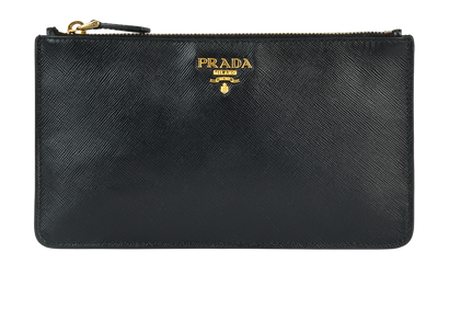 Prada Logo Pouch, front view